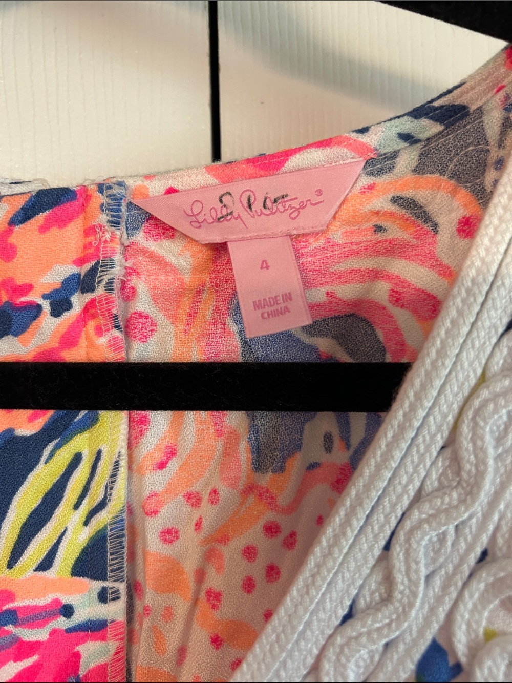 Lilly Pulitzer Maxi Dress with Lace V-Neck - Picture 3 of 5